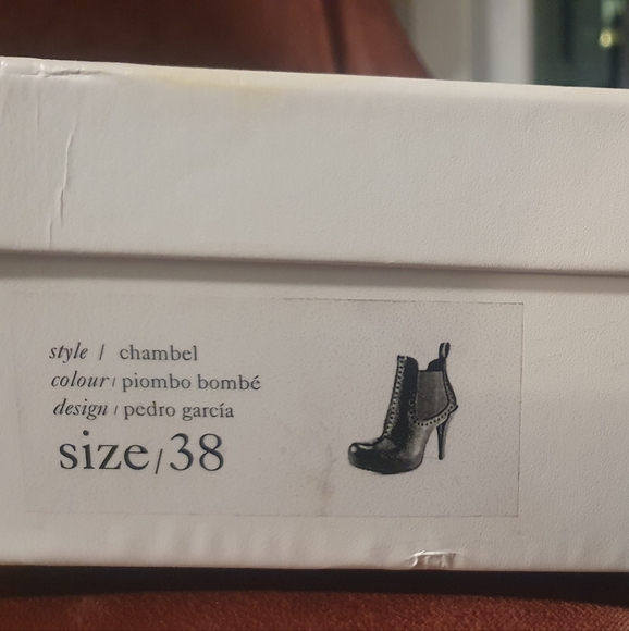 Made in Spain Genuine Leather Pedro García Ankle Boots Brown 7.5-8 US - Picture 8 of 8